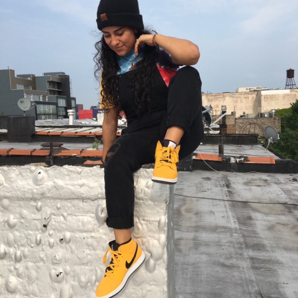 Black Dollhouse distressed overalls